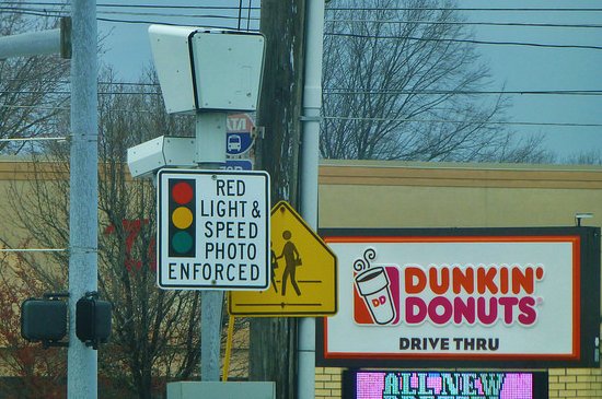 Red light camera