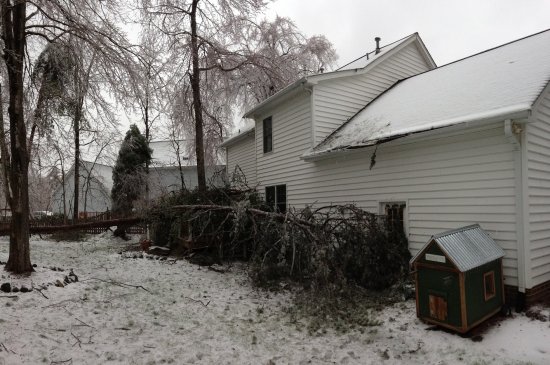 North Carolina ice storm