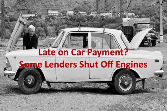 Late On Your Car Payment with a Subprime Loan? Your Engine Could Be Shut Off ASAP!