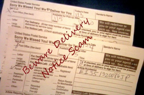 North Carolina Scam Alert: Fake Delivery Notice Is Launching Point for Many Scams