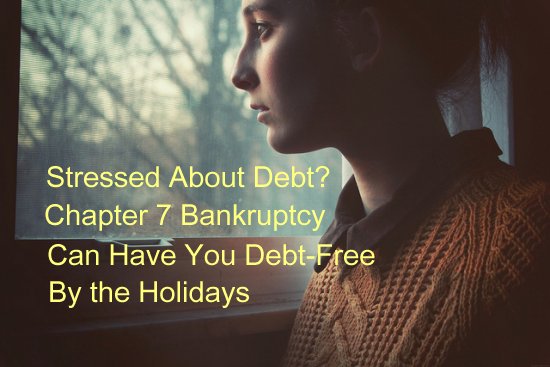 Chapter 7 Bankruptcy Can Cure Financial Problems Today – Be Debt-Free for the Holidays