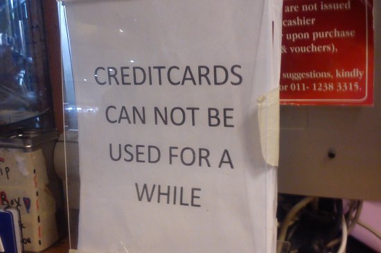 Credit card problems