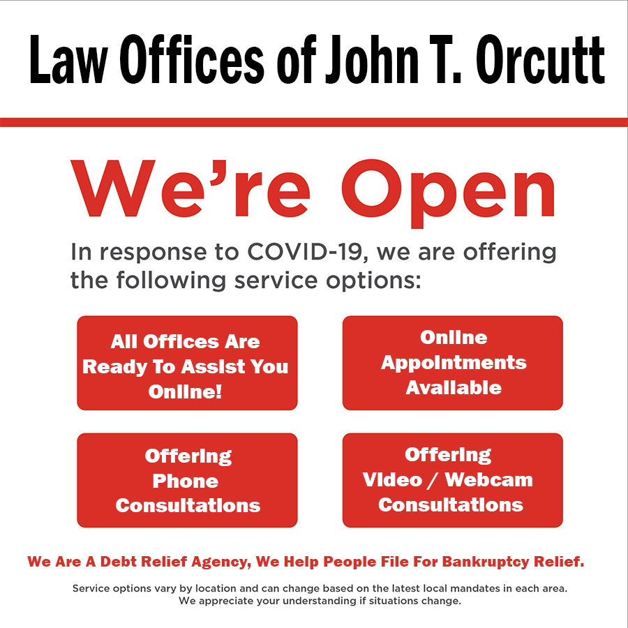 Message From the Law Offices of John T. Orcutt