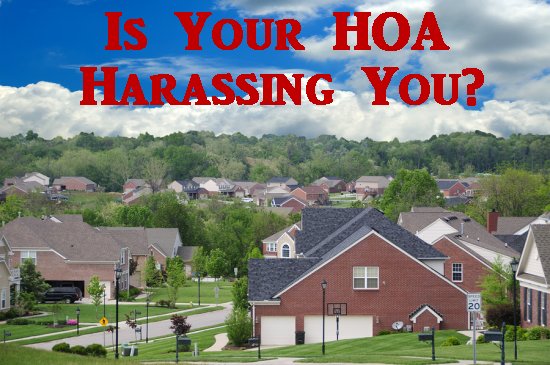 HOA harassment