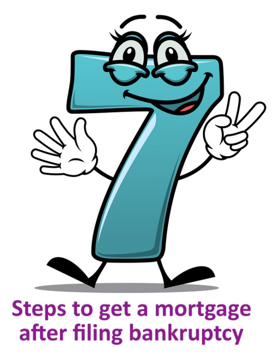 7 Steps to Get a Mortgage After Bankruptcy