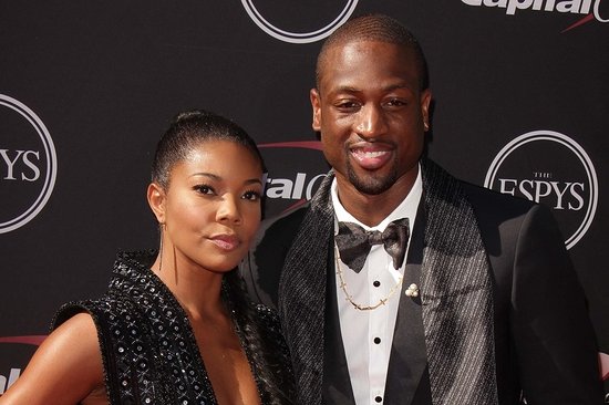 Dwayne Wade and Gabrielle Union