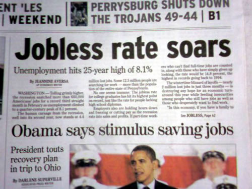 Jobless Americans Saw Little to be Thankful for in 2011