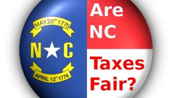 New Study Shows in North Carolina, Rich Pay Less in Taxes Than Poor