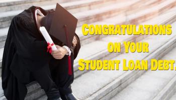 Current Bankruptcy Laws Very Rarely Erases Student Loan Debts.