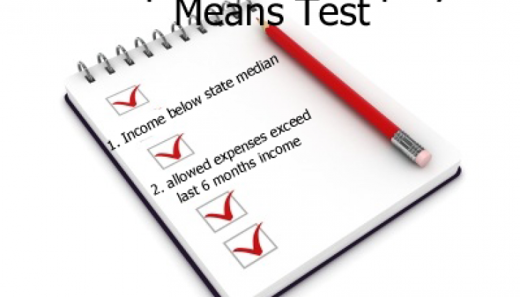 What is the Bankruptcy Means Test?