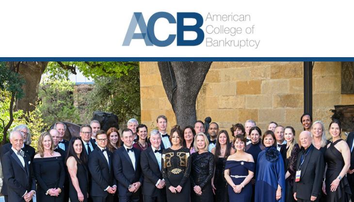 American College of Bankruptcy Welcomes Ed Boltz as a Member of Its 37th Induction Class