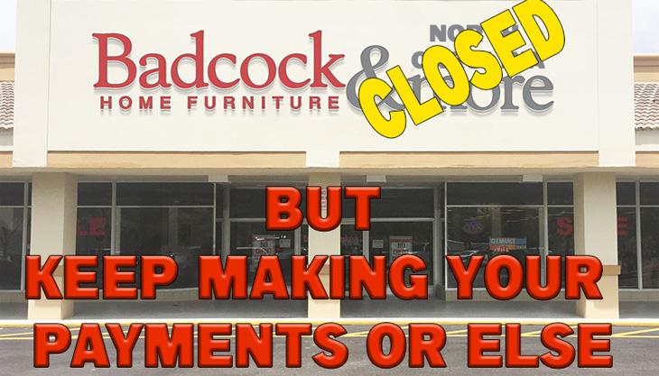 Badcock Home Furniture & More Files For Bankruptcy