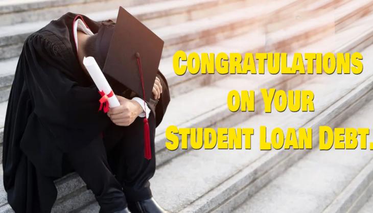 Current Bankruptcy Laws Very Rarely Erases Student Loan Debts.